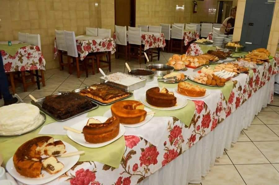 Hotel Novo Tamburi Santa Terezinha do Itaipu Εξωτερικό φωτογραφία