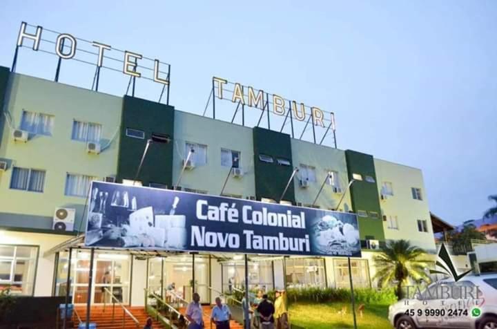 Hotel Novo Tamburi Santa Terezinha do Itaipu Εξωτερικό φωτογραφία